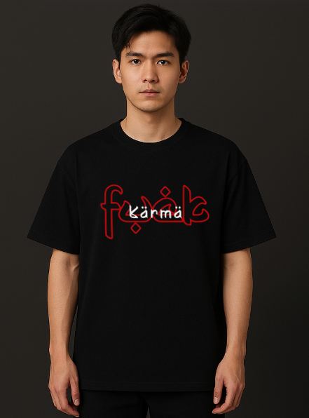 F⚡ck Karma Oversized T-Shirt