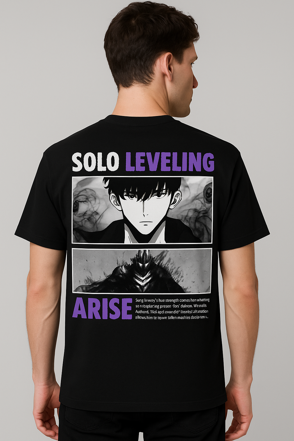 SOLO LEVELING – ARISE Oversized T-Shirt  | Streetwear